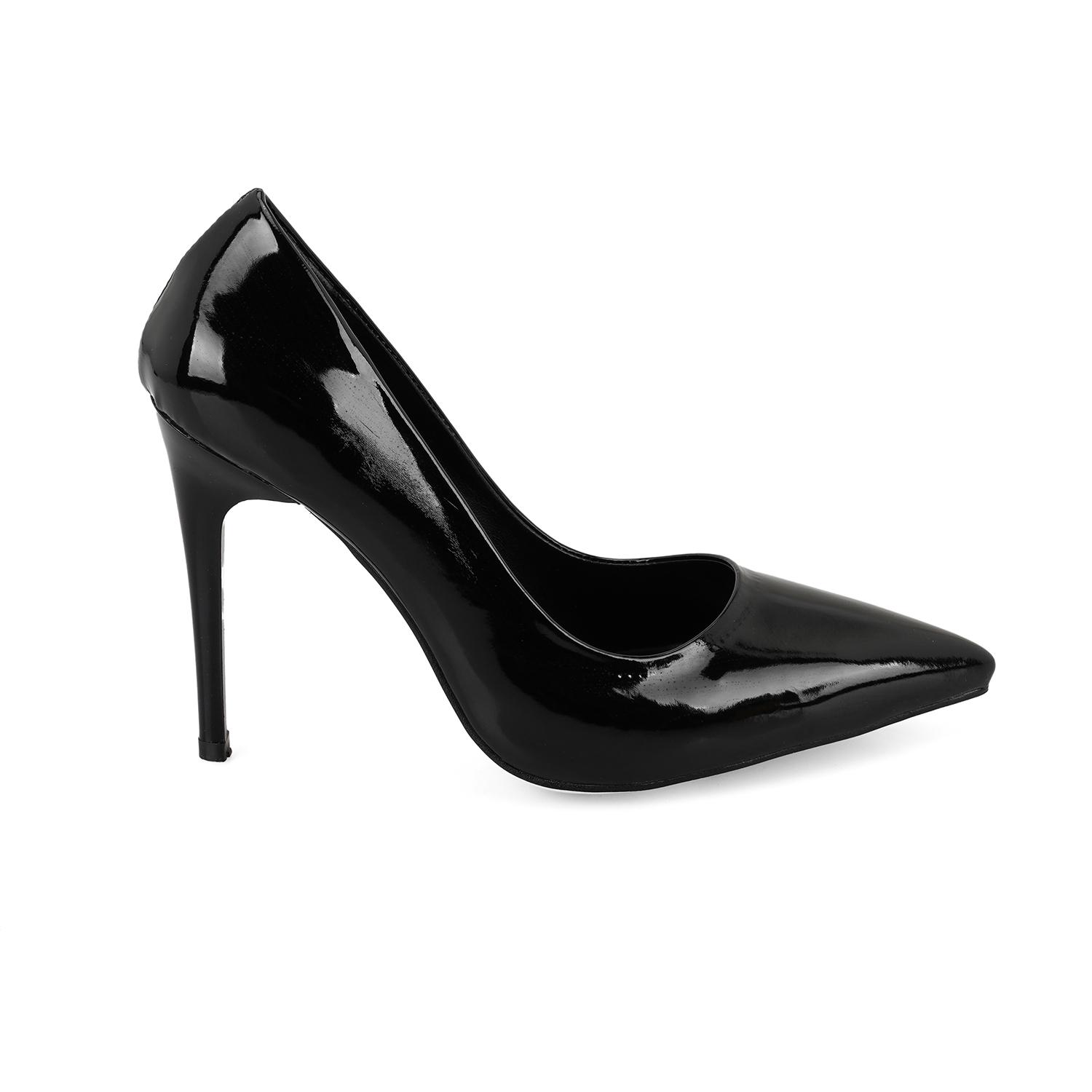 Ramona Siyah Kadın Topuklu Deri Stiletto 2010052953002