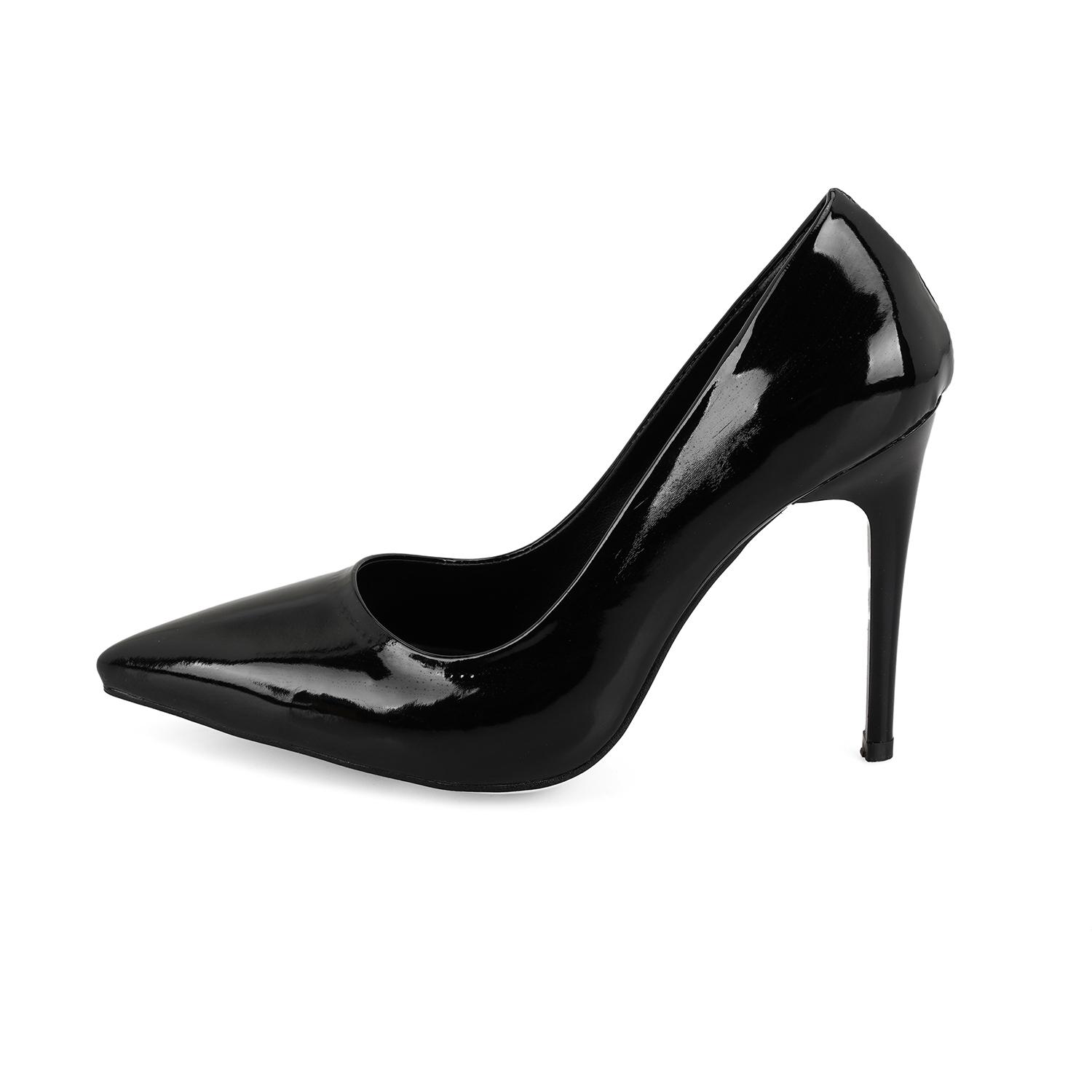 Ramona Siyah Kadın Topuklu Deri Stiletto 2010052953002