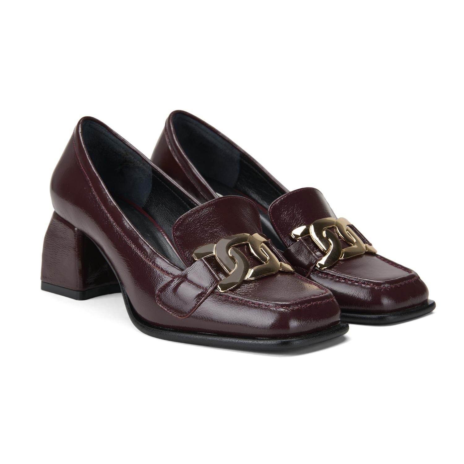 Kadın Bordo Klasik Ayakkabı 2010053385003
