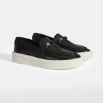 Liverty Siyah Erkek Deri Tokalı Loafer 2010053934003