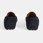 Erkek Lacivert Slip-On Süet Loafer 2010054488015