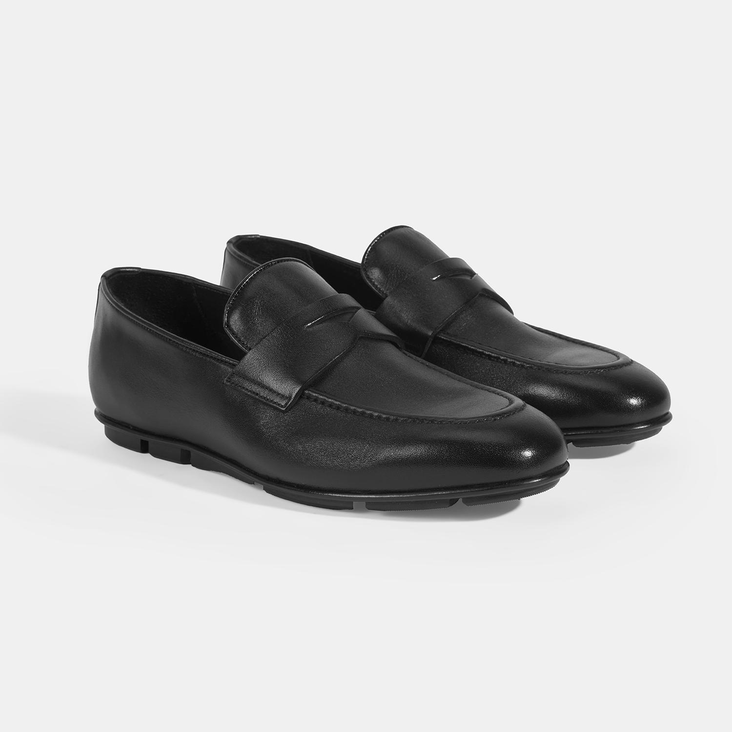 Evander Siyah Erkek Slip-On Günlük Ayakkabı 2010053895003