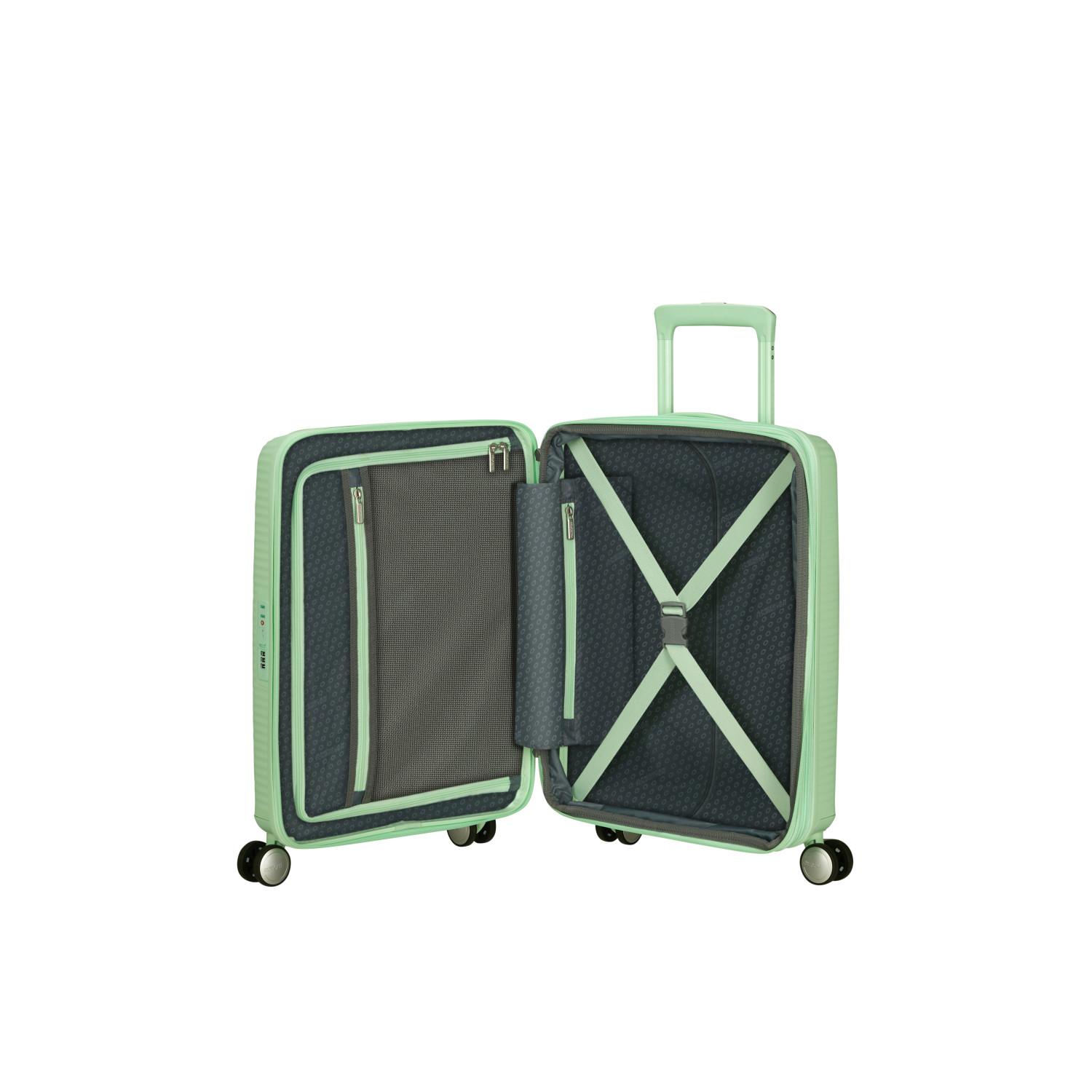American Tourister Soundbox - 55 cm Kabin Boy Sert Valiz 2010041750019