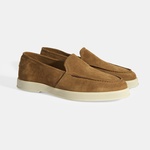 Peraleda Taba Erkek Slip-On Süet Loafer 2010054191009